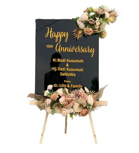 Papan Bunga Akrilik Kebandaran